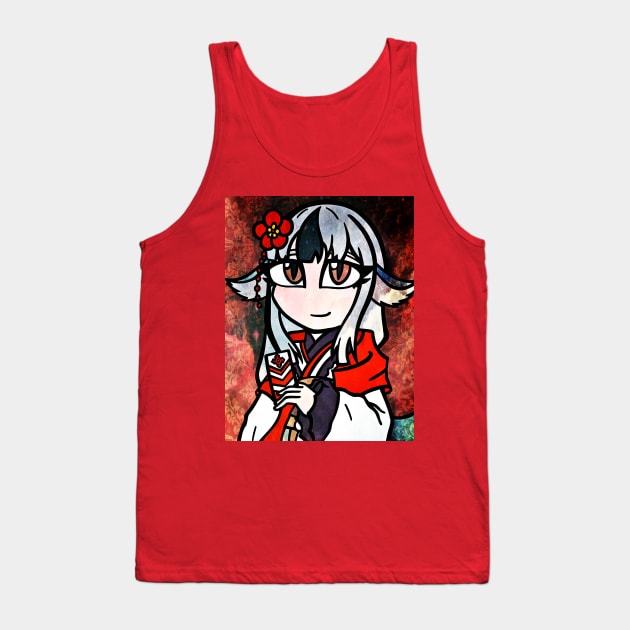 FEH - Renewed Wolfpup, Velouria Tank Top by ScribbleSketchScoo